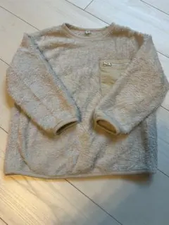 UNIQLO ユニクロ フリース トレーナー ベージュ 110cm