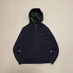 POLO Ralph Lauren ジップアップパーカー　ネイビー　L