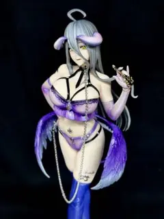 オーバーロード アルベド フィギュア リペイント リメイク