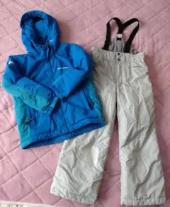 【mont-bell スキーウェア】130※補修部分あり