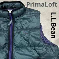 M 美品 Vietnam製 L.L.Bean ビンテージ プリマロフト ベスト