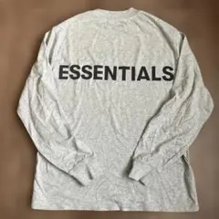 【FOG ESSENTIALS】グレー 長袖カットソー XS 大き目