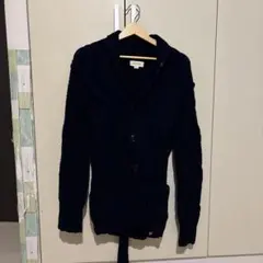 DIESEL ディーゼル　ダークブルー デザイナーズカーディガン S