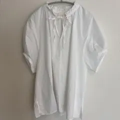 Ballsey フリルネックブラウス