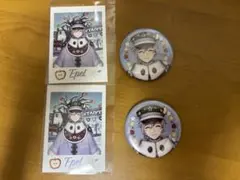 ツイステ ツイステ展 エペル 缶バッジ カード