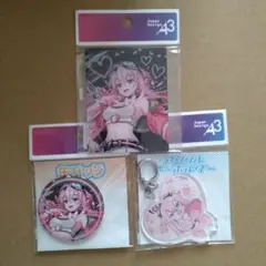 白猫プロジェクト　ミトラ　アクキー　缶バッジ　アクリルカード