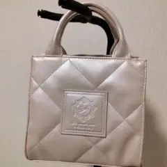 Rady キルティングスクエアトートバッグ シャンパンゴールド