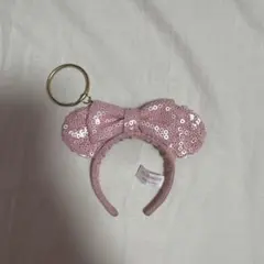 ミニー カチューシャ スパンコール キーホルダーのサムネイル