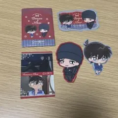 名探偵コナン 江戸川コナン＆赤井秀一 ダイカットステッカー