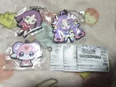 名探偵プリキュア　カプセルラバーマスコット　3種セット