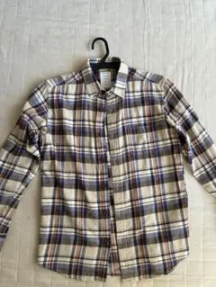 MISTER GENTLEMAN チェック柄 長袖シャツ S