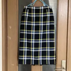 ユナイテッドアローズ　チェックタイトスカート