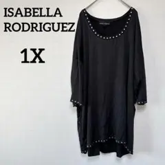 ISABELLA RODRIGUEZ【1X】ブラックチュニック ブラック 黒