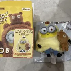 52TOYSミニオンズ ボブ&ティム ベストフレンズ ぬいぐるみストラップ