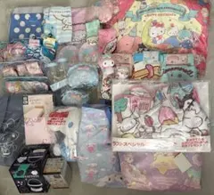 サンリオ 当たりくじ 福袋 ぬいぐるみ マット ブランケット タオル まとめ売り