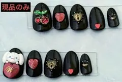 ネイルチップ シナモロール シナモン ジェルネイル ネイル