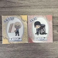 名探偵コナンカフェ セガラッキーくじ アートパネル 赤井秀一 安室透2点セット