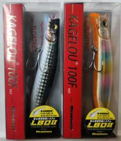 メガバス カゲロウ 100F 124F ルアー 13個セット まとめ売り メガバス カゲロウ124F 100F ゲンマ110S 朧鮎3本セット - メルカリ