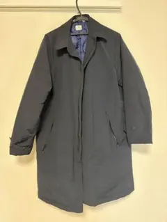 ATON asako nylon coatグレー バルマカーンコート Lサイズ - メルカリ