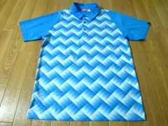 プーマ ゴルフ PUMA☆メッシュ コンビ COOL ストレッチ ポロシャツ☆Ｍ