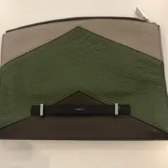 FURLA レザー クラッチバッグ