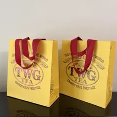 TWG TEA ショッパー ショップ袋のサムネイル