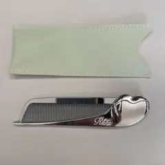 抗菌素材　ハンドメイド　Refa リファ　アイラ　コームケース　ライトグリーン