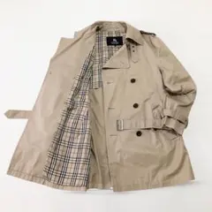 【美品】Burberry ブラックレーベル　トレンチコート　ノバチェック　L