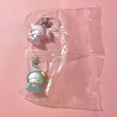 ① サンリオキャラクターズ めじるしアクセサリー キキララ ガチャ