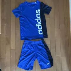 美品　adidas 150cmウェア　ショートパンツセット