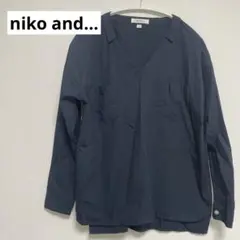 ニコアンド★レディース　カットソー　ネイビーのサムネイル