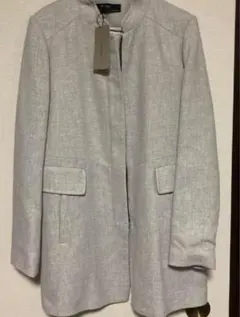 ZARA綿混合　コート　未使用