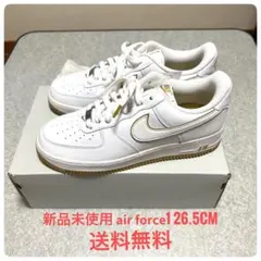 NIKE Air Force 1 '07 ホワイトゴールド 26.5cm 新品