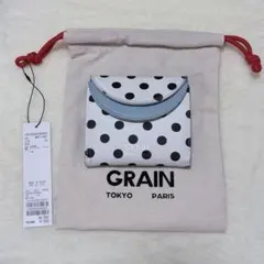 GRAIN 二つ折り財布 星柄 ミントグリーン GRAIN 二つ折り財布 星柄 ミントグリーン - メルカリ