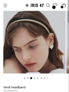 IRIS47 Verdi head band ヴェルディ ヘッドバンドのサムネイル