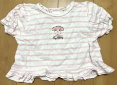 マイメロディ ストライプTシャツ 110cm