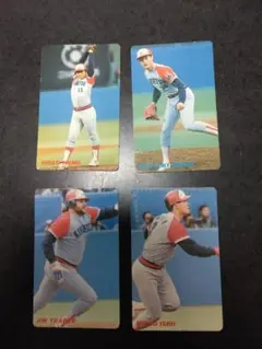 野球カード 近鉄バファローズ 野茂英雄 阿波野秀幸 トレーバー 石井浩郎