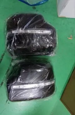 ジムニー JB64 JB74 LED付きブラックミラーカバー左右セット