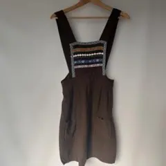 Vintage チロルリボン サロペット ジャンパースカートのサムネイル
