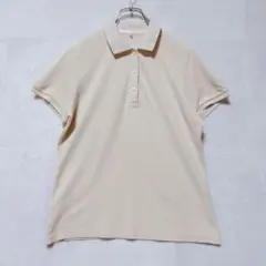ユニクロ ドライ カノコ ポロシャツ XL ベージュ