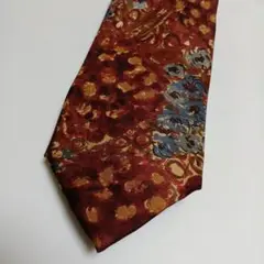 NINA RICCI Monsieur ニナリッチ　花柄ネクタイ　美品