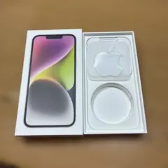 【空箱】iPhone 14 128GB ホワイト パッケージ（本体なし）