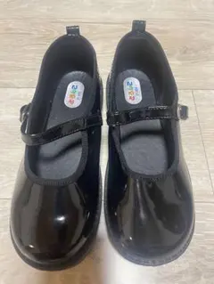 女児フォーマルシューズ ブラック 21.5cm エナメル