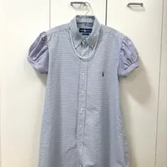 美品⭐️ラルフローレン⭐️半袖シャツワンピース 2025年最新】シャツワンピース ralph laurenの人気アイテム