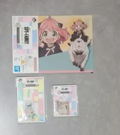 SPY×FAMILY 一番くじ　ワイドクリアファイル＆アクスタ＆チャーム　ボンド