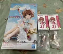 【おまけ付き】カードキャプターさくら　クリアカード戦　フィギュア　木之本桜のサムネイル