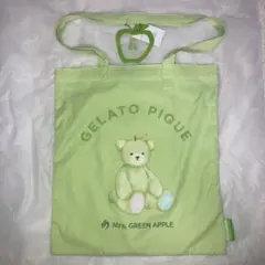 Mrs. GREEN APPLE ジェラピケ　トートバッグ　グリーン 新品