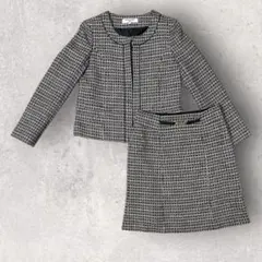 NATURAL BEAUTY BASIC ツイード セットアップ セレモニー M