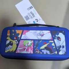 い*か様 【新品】ポケモン プレミアムハードポーチ ブルー 保護ケース ポケット