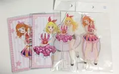 オールアイカツ衣装展 大空あかり 星宮いちご アクスタ　ポストカード